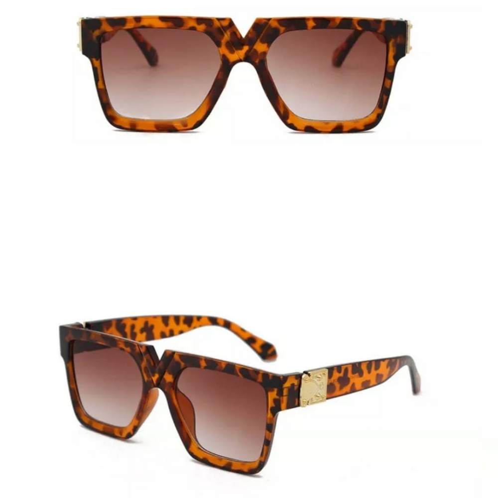 Tortoise Sunglasses with Gold Sides